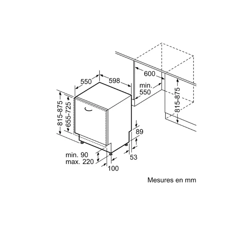 Lave vaisselle encastrable Siemens - SN63EX06VE (2).webp