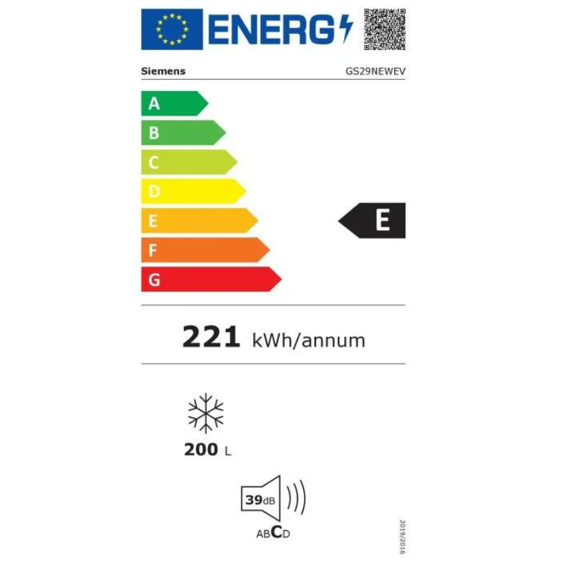 Congélateur - Siemens - GS29NEWEV - Extraklasse - Nofrost (2).webp
