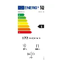 Frigo Whirlpool - W55T0412X - Classe énergétique E  - congélateur dessus.webp