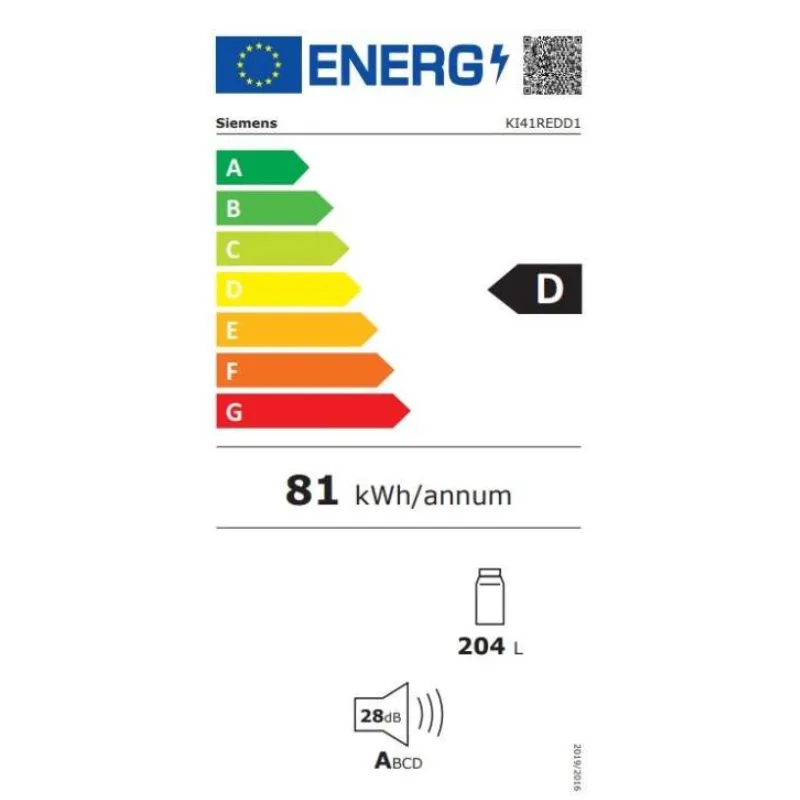 Réfrigérateur - encastrable - Siemens- Extraklasse.webp