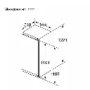 Réfrigérateur - encastrable -  Siemens- Extraklasse - 122 de haut -  Garantie 5 ans .webp