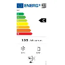 frigo Smeg - design année 50 - avec congélateur -  FAB30RCR6-Créme -Classe énergétique C - charnières droite (1).webp