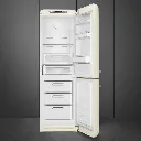 frigo Smeg - design année 50 - avec congélateur - crème   - FAB32RCR6-Classe énergétique C - charnières droites (1).webp