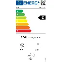 frigo Smeg - design année 50 - avec congélateur -Créme - FAB32LCR6-Classe énergétique C - charnières G7gauches (2).webp
