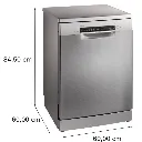 Lave vaisselle - Bosch - SMS4ELI06E- 42dB - Exclusiv - garantie 5 ans - classe énergétique B - 13 couverts - couleur inox (1).webp