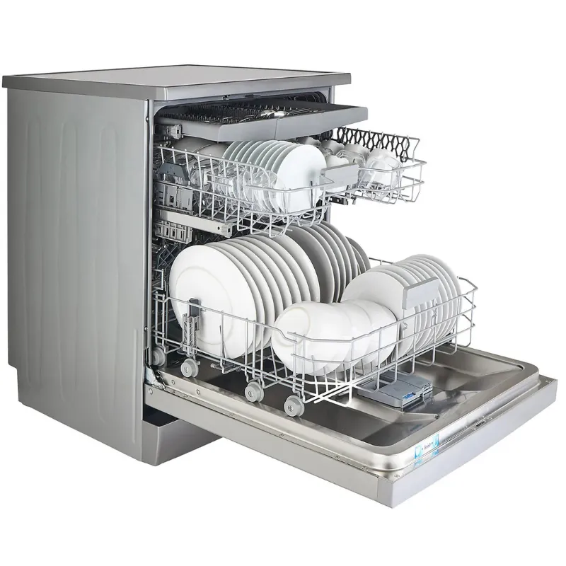 Lave vaisselle - Beko - Couleur Inox - Classe énergétique C - 16 couverts - pose libre - BDFN26640XC - avec tiroirs à couverts.webp