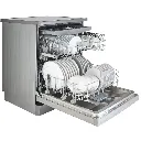 Lave vaisselle - Beko - Couleur Inox - Classe énergétique C - 16 couverts - pose libre - BDFN26640XC - avec tiroirs à couverts.webp