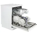 Lave vaisselle - Beko - Couleur Blanc - 47dB - avec bouton - Classe énergétique D -Départ différé - 14 couverts - pose libre - DVN06430W (1).webp