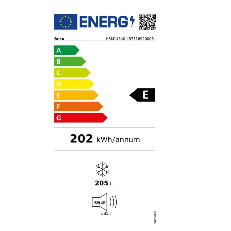 Congélateur - Bahut - Beko - Classe énergétique E - 204 Litres - Congélateur coffre (1).webp