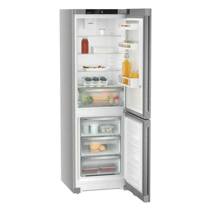 Frigo - combiné - congélateur dessous - couleur inox - Classe énergétique C - CNSDC5203 - Garantie 10 ans - fabrication allemande - no frost.webp