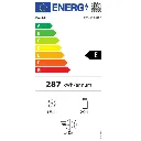 Frigo - Américain - couleur inox - Exquisit - classe énergétique E - double portes - pas de distributeur (1).webp