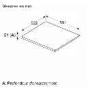 60 cm - induction - taque - table de cuisson -fabrication allemande Promo sur les taque - livraison en belgique - PVS631HC1E  - encastrable - flex .webp