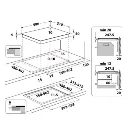 table de cuisson - whirlpool - induction - WSQ2160NE - 6th sense - 4 zones .webp
