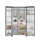 Frigo américain - samsung - inox - Classe énergétique D - RS70F64KDTEF.webp