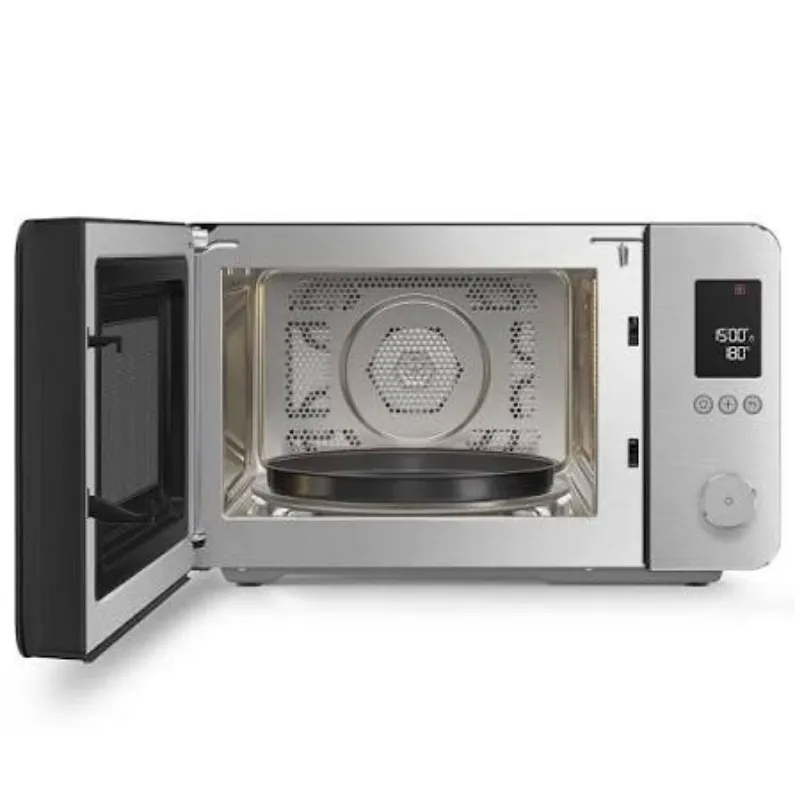 Micro-onde -SMEG - AIRFRY - NOIR mat - MOC02BLMEU - gril - chaleur tournante - 27 litres .webp