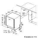 Lave vaisselle - full intégrable - Bosch -SMV2ITX09E - classe énergétique E - 13 couverts .webp