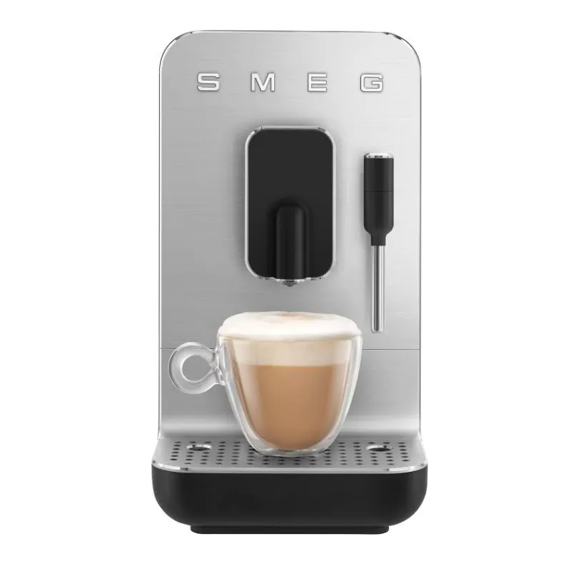 Machine à café - fonction vapeur - noir mat - smeg  - BCC12BLMEU (1).webp