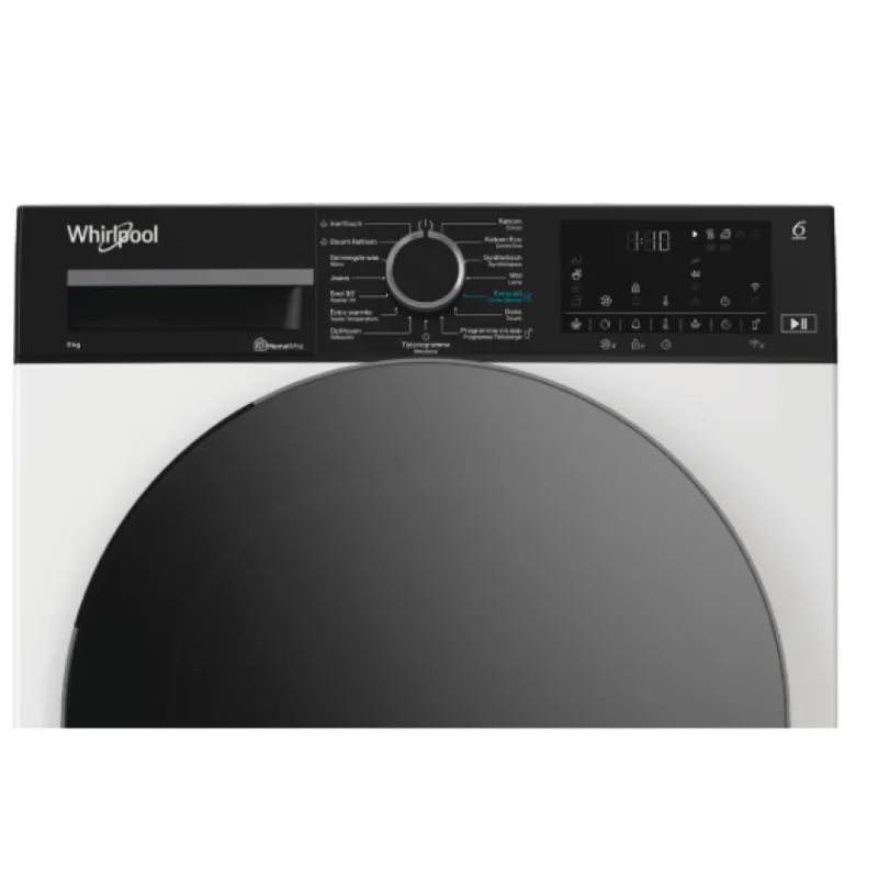 Séche linge - Whirlpool - CWD86MWBSBE- privilege - garantie 5 ans - Classe énergétique A - Pompe à chaleur - 6th sense .webp