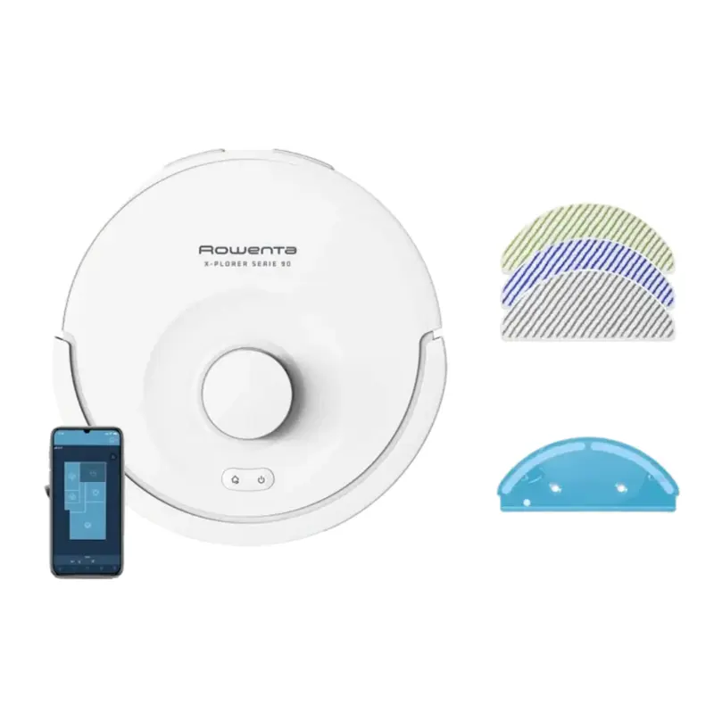 Aspirateur - rowenta - pas cher - Robot - RR8777WH.webp