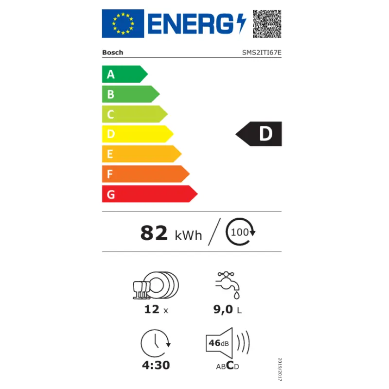 Lave vaisselle - Bosch - SMS2ITI67E - Couleur Inox -Lave vaisselle pas cher .webp