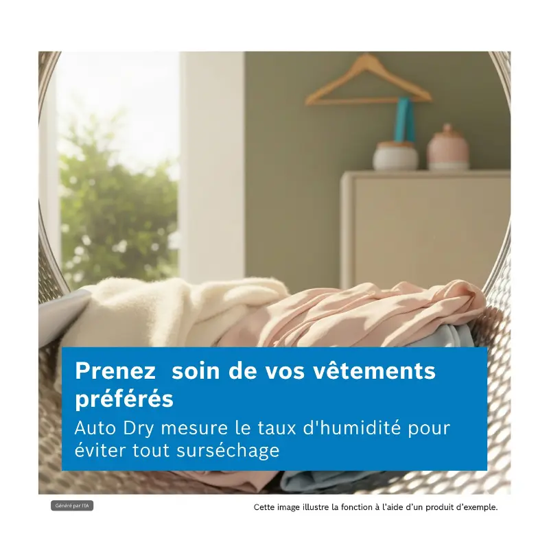 Séche linge - Bosch - WQJ24209FG - garantie 5 ans -  Classe énergétique D - 9KG  (1).webp