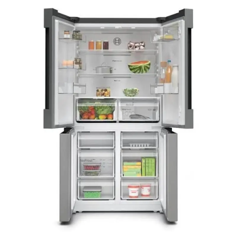 Frigo americain - Bosch - couleur inox - Classe énergétique E - KFN96VPEA -4 portes .webp