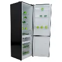 Frigo - exquisit - KGC295 - couleur noir - classe énergétique E - frigo combiné.webp