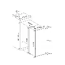 Frigo - encastrable - eks1314e040e - garantie 5 ans - glissières - avec freezer - classe énergétique E (2).webp