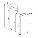 Frigo - encastrable - EKS201VE040 - garantie 5 ans - glissières - sans freezer - classe énergétique E (1).webp