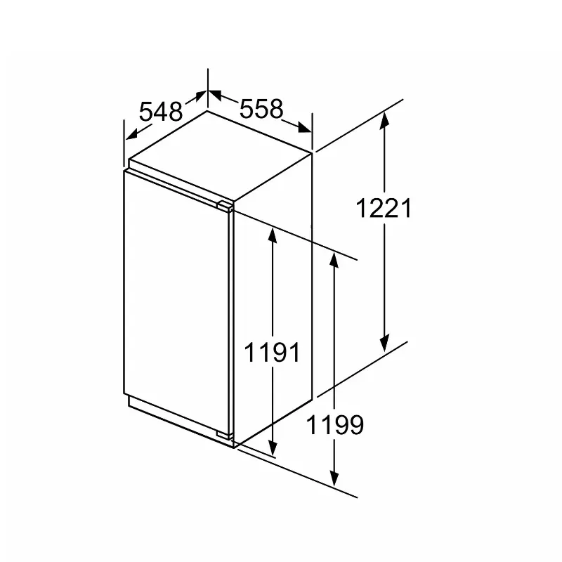 Frigo - Siemens - KI41REDC0 - garantie 5 ans - charnières plates - Extraklasse   (1).webp