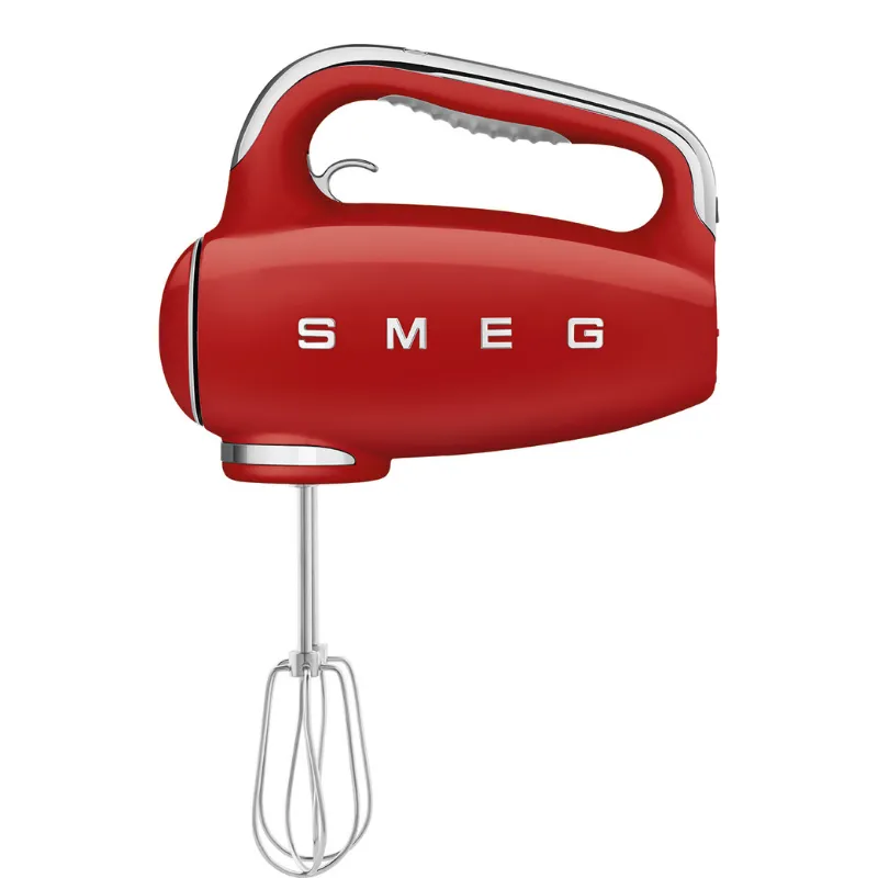 [HMF01RDEU] Mixeur a main Smeg HMF01 (Rouge)