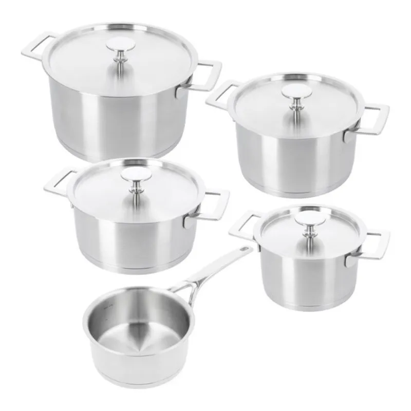 [SET74005] Demeyere Lino 3 Set de casseroles, 5-pces