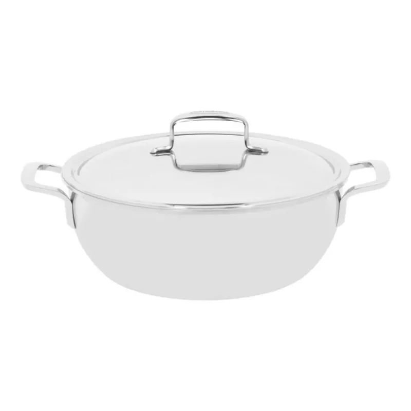 [40224] Demeyere Intense 5 Cocotte avec couvercle à double parois (24 Cm)