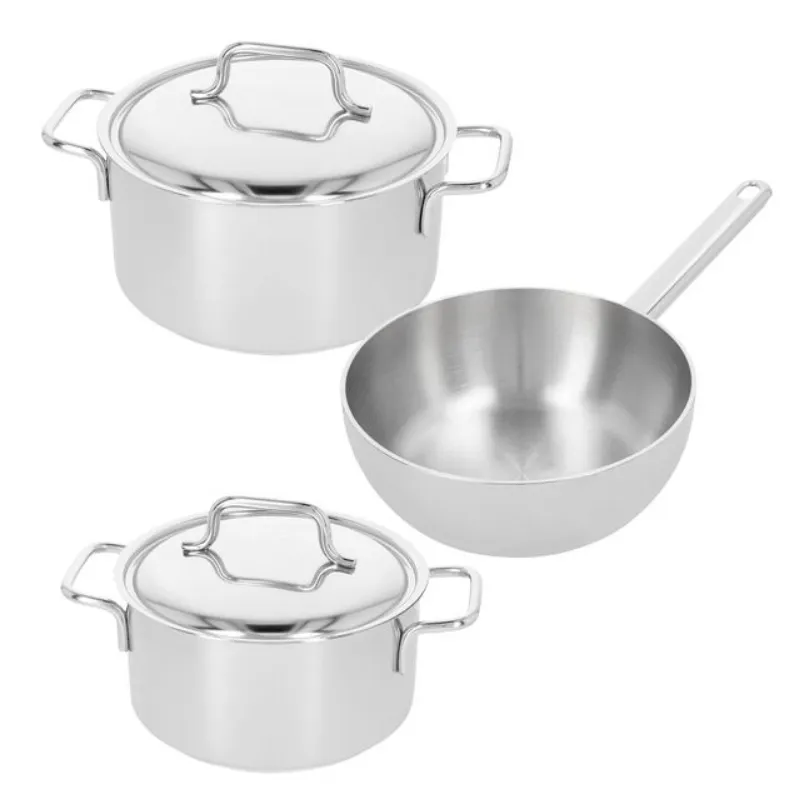 [SET44903] Demeyere Apollo 7 Set de casseroles, 3-pces